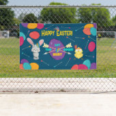 ハッピーイースター |狩り開始 |バナー 横断幕 (インサイチュ)