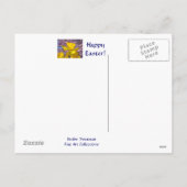 ハッピーイースター!神が我々にスマイルする時のカード シーズンポストカード (裏面)