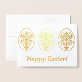 ハッピーイースター! 箔カード