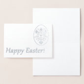 ハッピーイースター! 箔カード (ディスプレー)