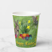 ハッピーイースター 紙コップ (裏面)