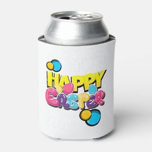 ハッピーイースター 缶クーラー (缶正面)