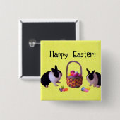 ハッピーイースター! 缶バッジ (正面&裏面)