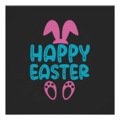 ハッピーイースター。自然 ポスター (正面)