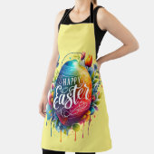 ハッピーイースター:鮮やか水彩復活卵 エプロン (インサイチュ)
