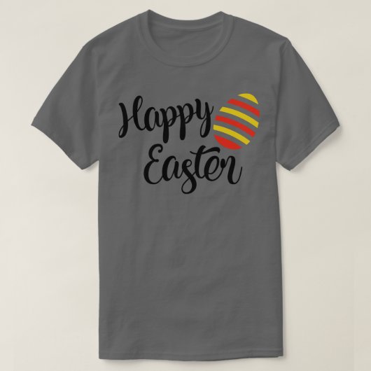 ハッピーイースター Tシャツ (デザイン正面)
