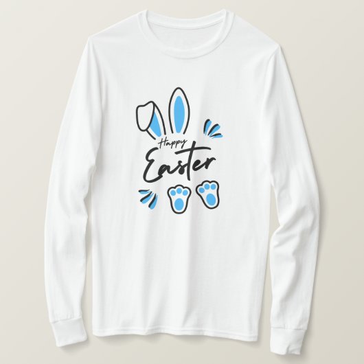 ハッピーイースター Tシャツ (デザイン正面)