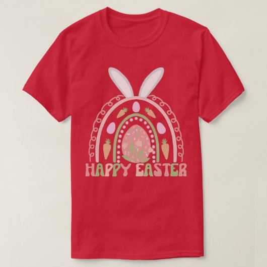 ハッピーイースター Tシャツ (デザイン正面)