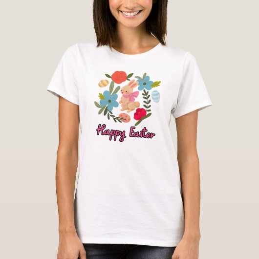 ハッピーイースター Tシャツ (正面)