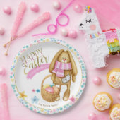 ハッピーイースターEverbunny ID640 ペーパープレート (パーティー)