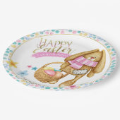 ハッピーイースターEverbunny ID640 ペーパープレート (アングル)