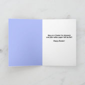 ハッピーイースターfor anyone toilet紙と卵 シーズンカード (内部)