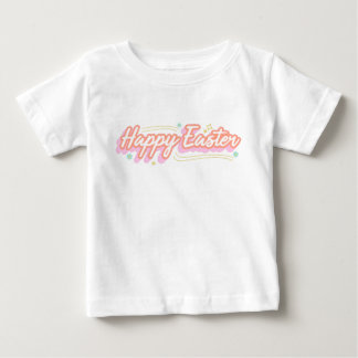 ハッピーイースターTシャツfor Girls - Cute Holiday Out ベビーTシャツ