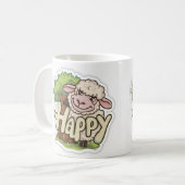 ハッピーイードアドハデザインマグ コーヒーマグカップ (正面左)