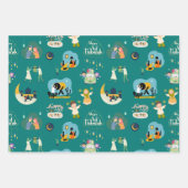 ハッピーイードアルフィトゥルムバラク ラッピングペーパーシート (正面)