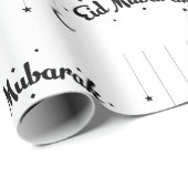 ハッピーイードアルフィトルムバラクホワイトラッピング紙 ラッピングペーパー (ロールコーナー)