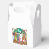 ハッピーイードフおもしろいァイ祝ズデザイン フェイバーボックス (オープン)