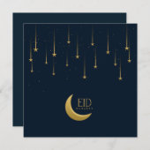 ハッピーイードムバラククレセントスター金ゴールドブルー シーズンカード (正面/裏面)