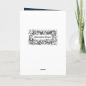 ハッピーイードムバラクブルー白アラビア文字 シーズンカード (裏面)