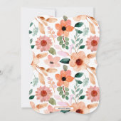 ハッピーイードムバラク1445時間カスタムグリーティングカード 招待状 (裏面)