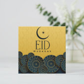 ハッピーイードムバラクcresentスター金ゴールドブルーパターン シーズンカード (スタンド正面)