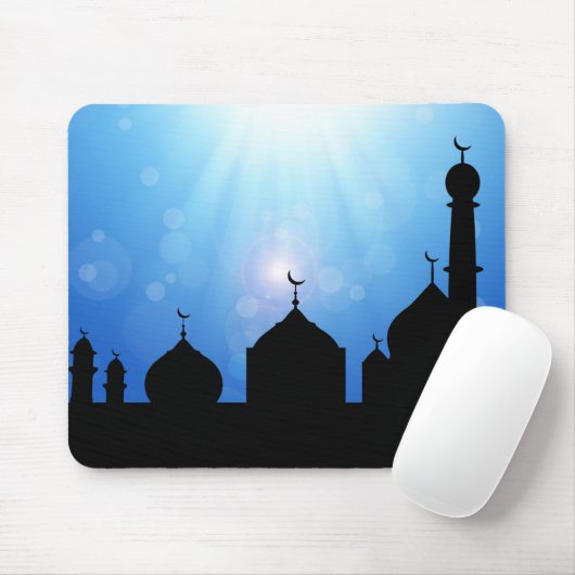 ハッピーイードモスクとサンレイ マウスパッド (マウス)