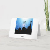 ハッピーイードモスクとサンレイ – Greeting Card シーズンカード (裏面)