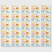 ハッピーイード ラッピングペーパー (フラット)