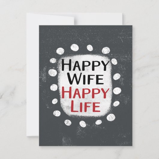 ハッピーウィザーズHappy Life Greeting Card カード (正面)