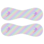 ハッピーウィッチ飛んでいるオンブルックスティックスケッチ ソフトボール (パネル)