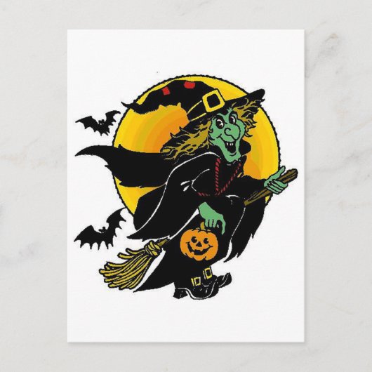 ハッピーウィッチ ポストカード (正面)