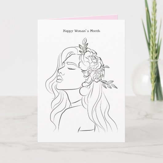 ハッピーウィメンズカリーレディーアート カード (正面)