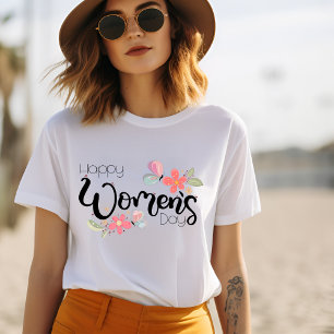 ハッピーウィメンズデーのTシャツ Tシャツ