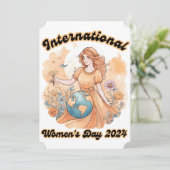 ハッピーウィメンズデー2024年3月8日 招待状 (スタンド正面)