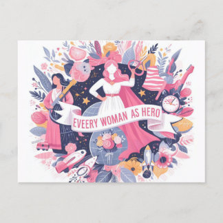 ハッピーウィメンズデー2024 ポストカード