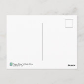 ハッピーウィングスフェアリー+蝶ファンタジーアートプリント ポストカード (裏面)