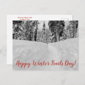 ハッピーウィンタートレイル! ポストカード (正面/裏面)