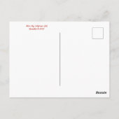 ハッピーウィンタートレイル! ポストカード (裏面)