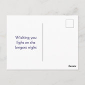 ハッピーウィンター至グリーティング ポストカード (裏面)