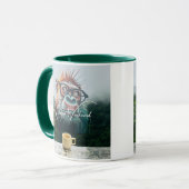 ハッピーウィークエンドとおもしろい。 マグカップ (正面左)