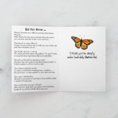 ハッピーウェスタンモナークバタフライデー | 2月5日 カード (内部)