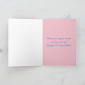 ハッピーウェディングアニバーサリーカード カード (内部)