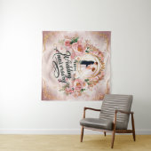 ハッピーウェディングアニバーサリーミューラル#5 タペストリー (インサイチュ(横))