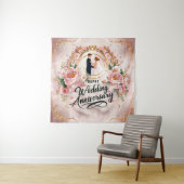 ハッピーウェディングアニバーサリーミューラル#5 タペストリー (インサイチュ)