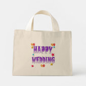 ハッピーウェディング ミニトートバッグ (裏面)
