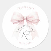 ハッピーウェディング! 花嫁の最後の独身パーティ ラウンドシール (正面)