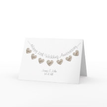 ハッピーウェディング 13周年 ラレースハートのバンティング