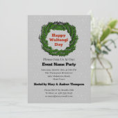 ハッピーウエタンギデイファーンニュージーランド 招待状 (スタンド正面)