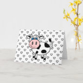 ハッピーウォットハート空白の カード (黄色い花)