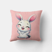 ハッピーウォーターカラーバニー クッション (裏面)